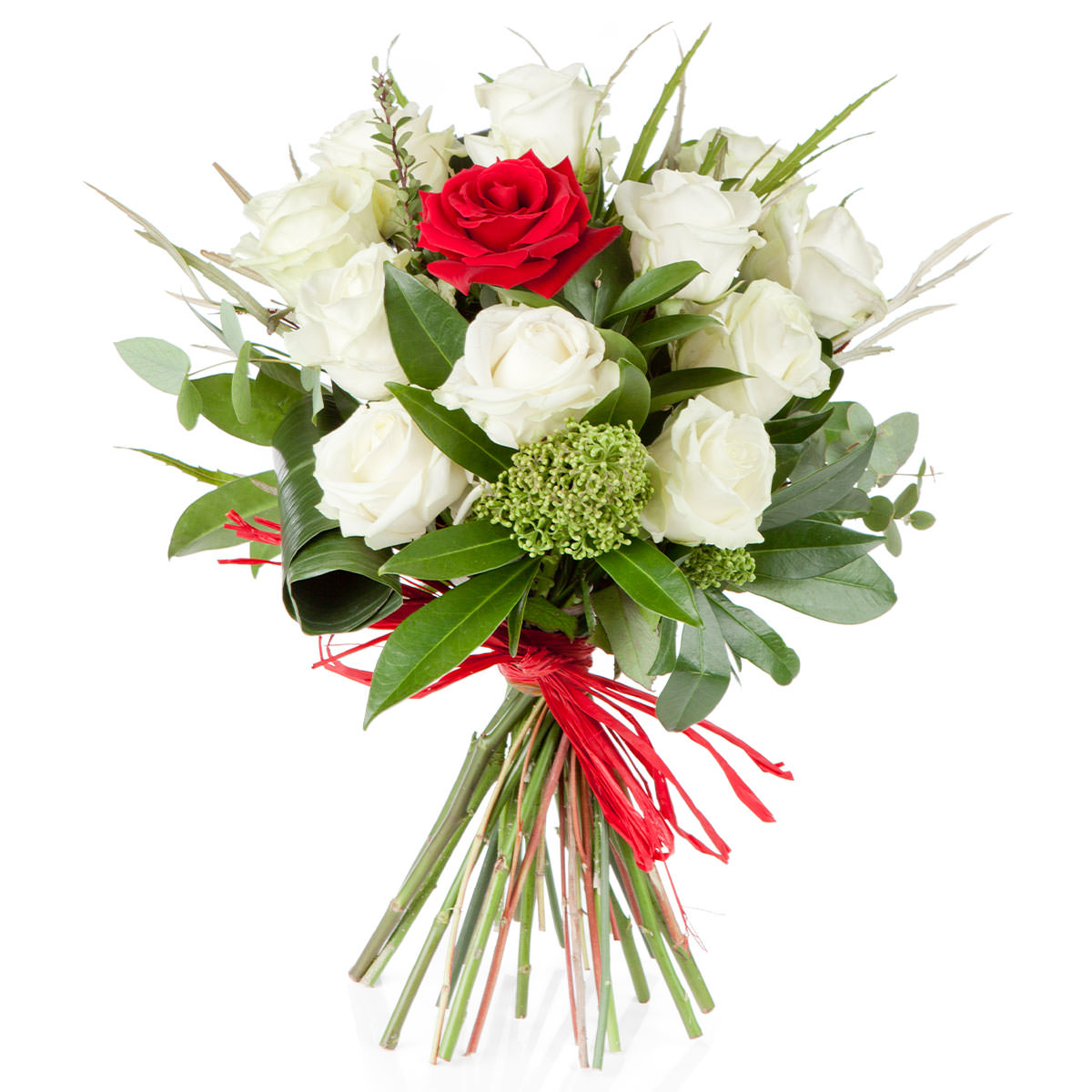 Свадебные букеты невесты с розами