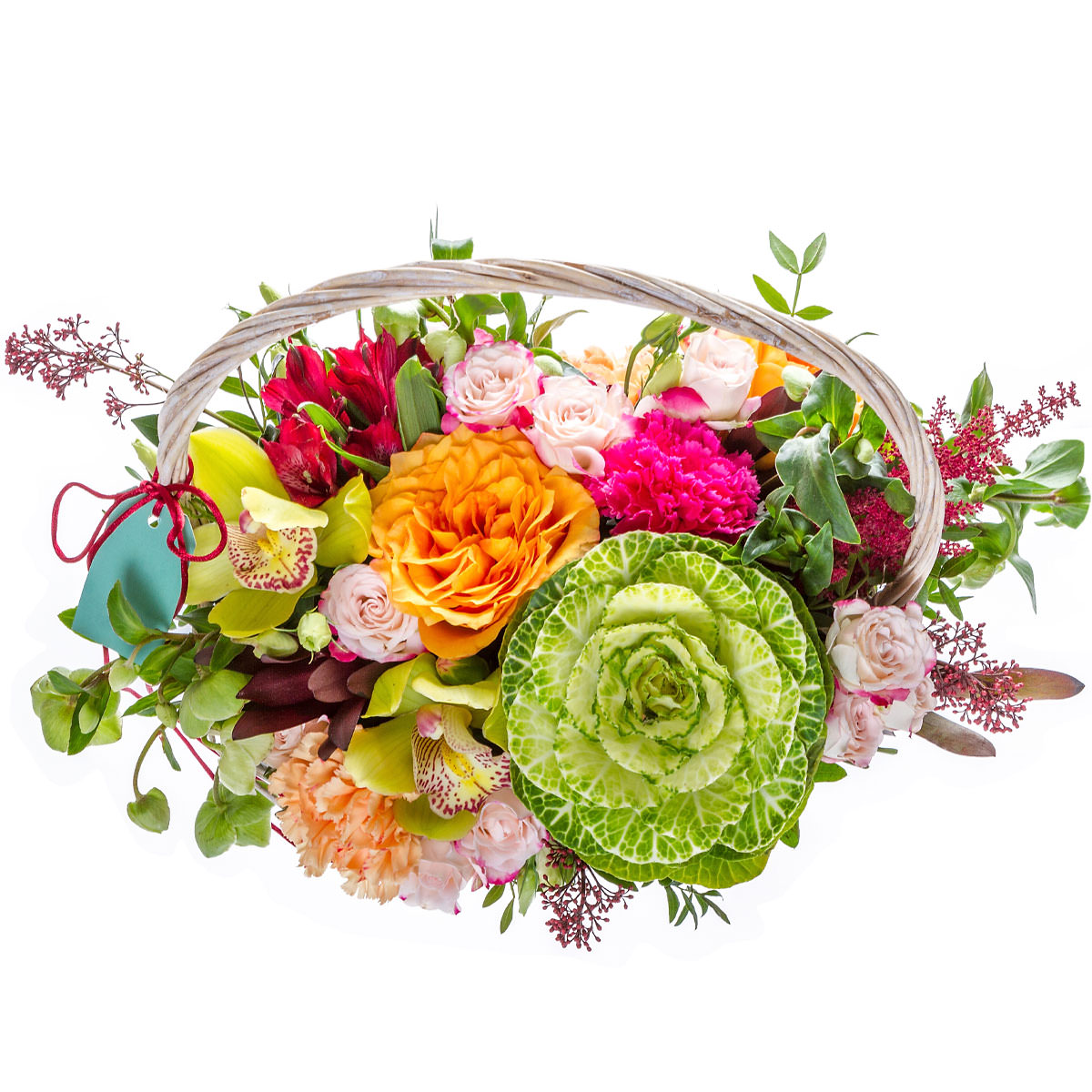 Корзина с цветами «Романтический сон»